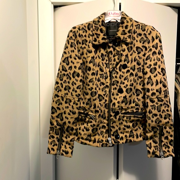 Scotch and Soda Print Wool coat - Picture 1 of 3